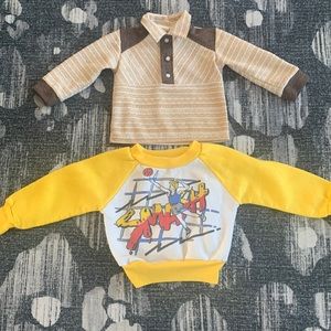 Vintage Baby Bundle Tops Unisex Size 18 Months - 2 years